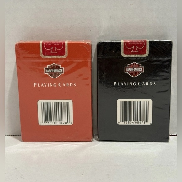 HARLEY DAVIDSON Vintage  Playing Cards New Sealed - Picture 4 of 4